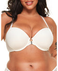 Adore Me Womens Alara Contour Demi Bra - White, 38DD