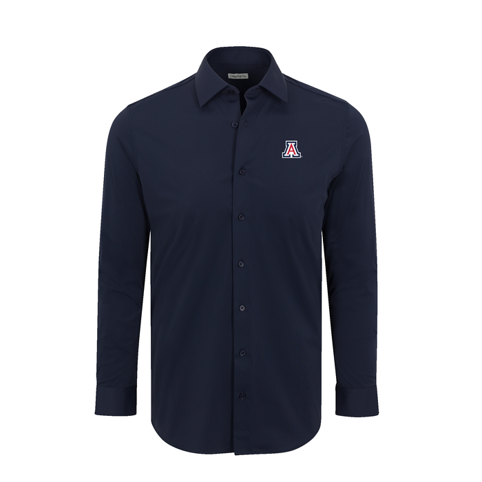 Arizona Apex Performance Dress Shirt Navy