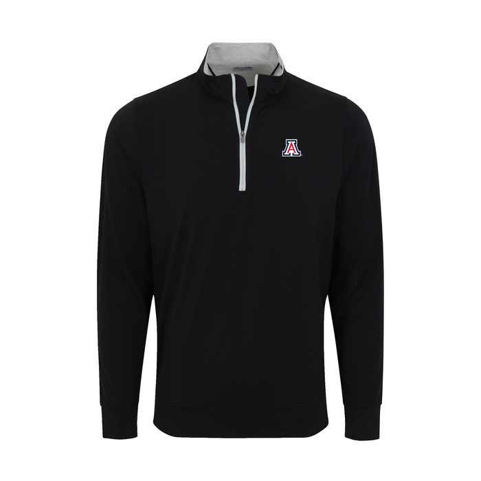 Arizona DriRelease® Performance Pullover Black with Light Grey Trim