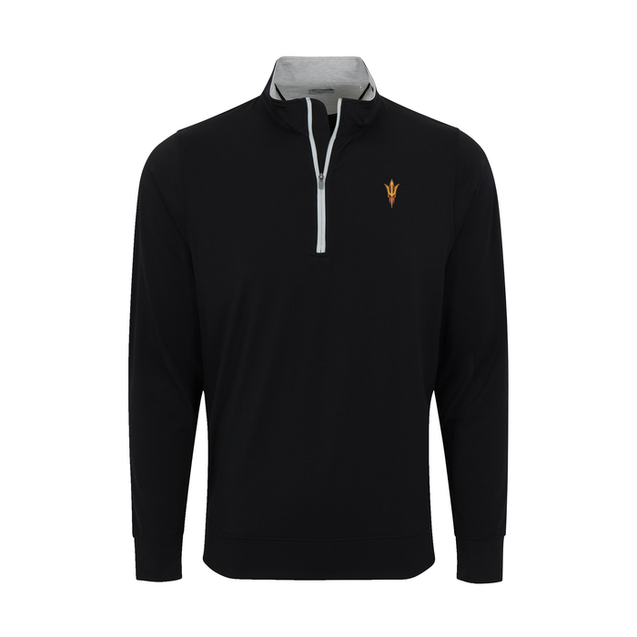 Arizona State DriRelease® Performance Pullover Black with Light Grey Trim