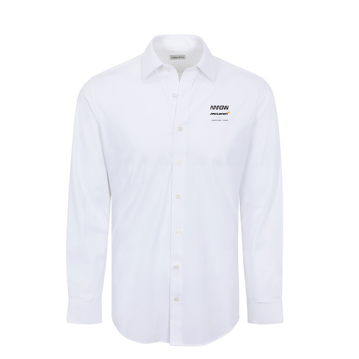 Arrow McLaren Apex Performance Dress Shirt White