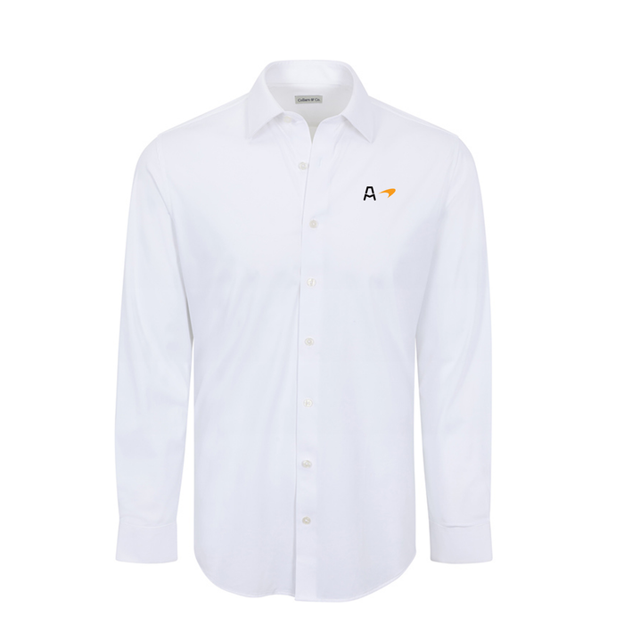 Arrow McLaren Apex Performance Dress Shirt White