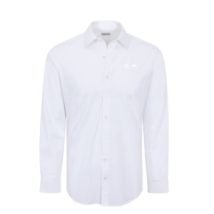 Arrow McLaren Apex Performance Dress Shirt White
