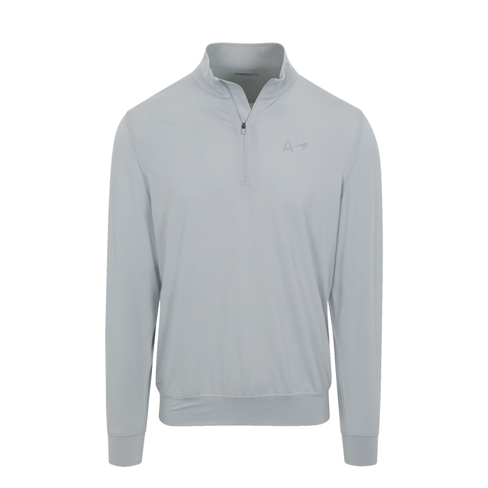 Arrow McLaren Velocity Performance Quarter Zip Light Grey