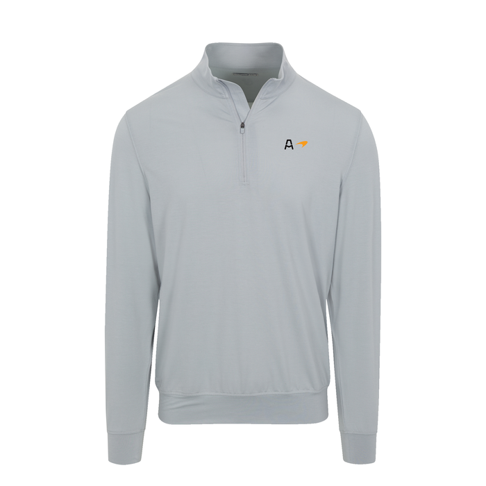 Arrow McLaren Velocity Performance Quarter Zip Light Grey