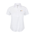 Arrow McLaren Women's Cap Sleeve Semi Spread Polo White