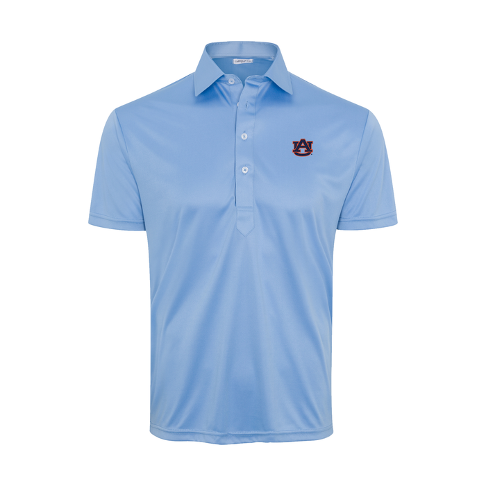 Auburn Semi-Spread Collar Polo French Blue