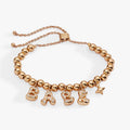 'Babe' Bubble Beaded Bolo Bracelet