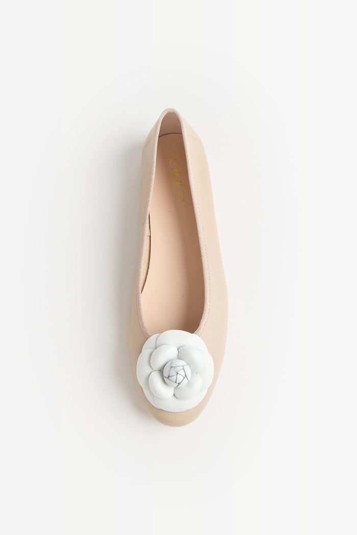 BAILARINA FLOR BEIGE
