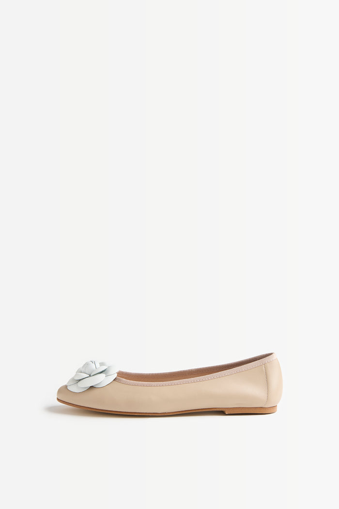 BAILARINA FLOR BEIGE