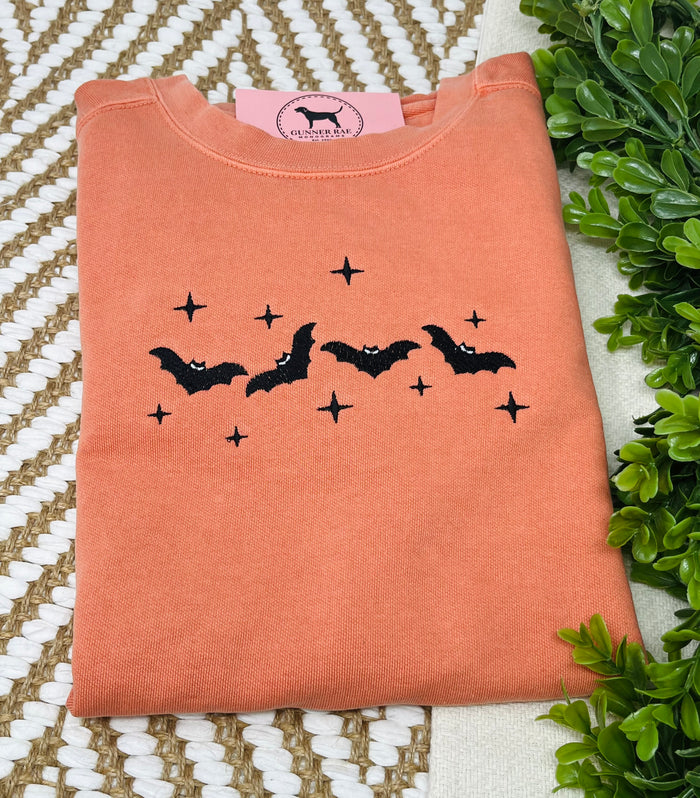 BATS Embroidered T-shirt or Sweatshirt
