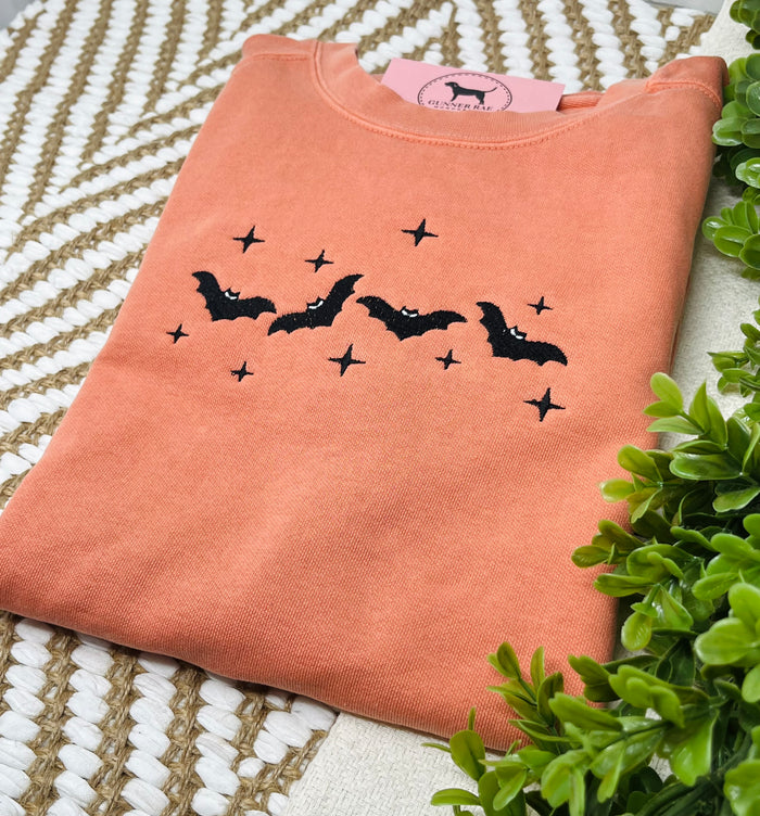 BATS Embroidered T-shirt or Sweatshirt