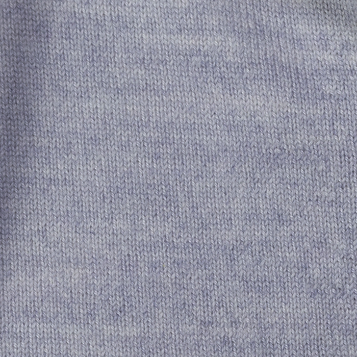 Bellagio Buttonless Long Sleeve Merino Polo Grey