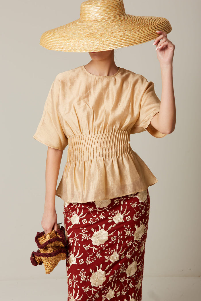 BLUSA HARUMI BEIGE