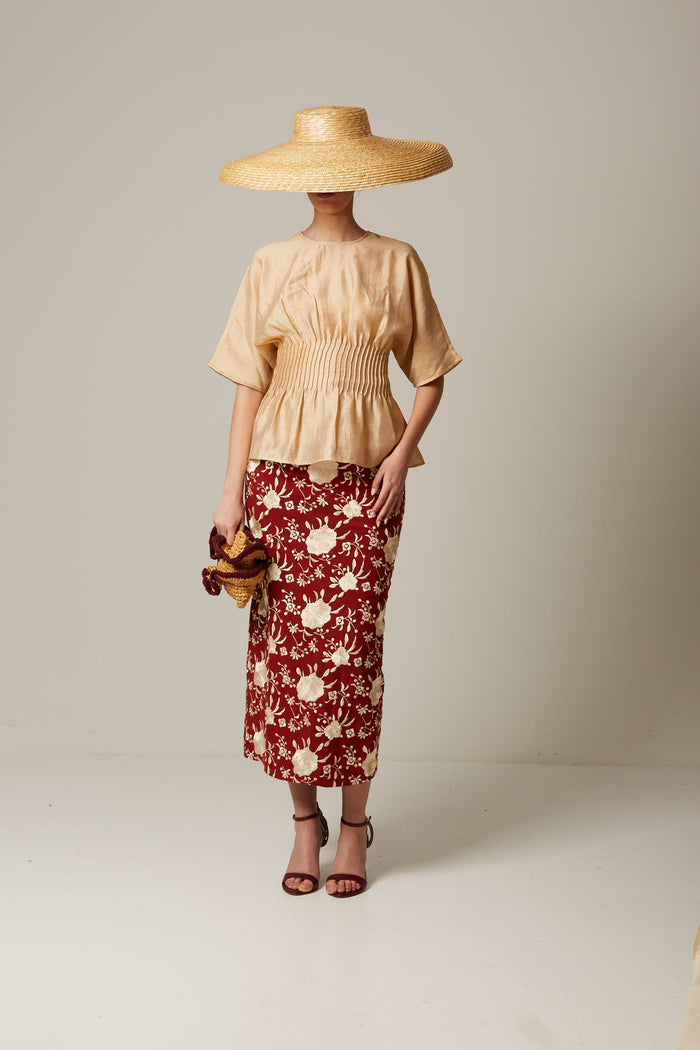 BLUSA HARUMI BEIGE