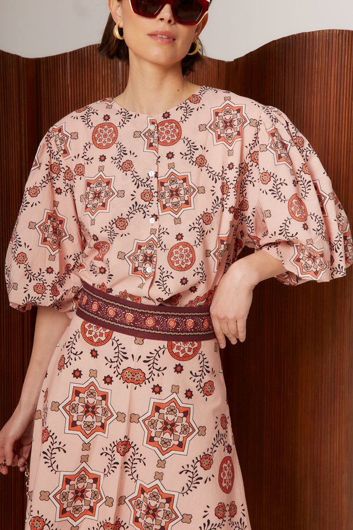 BLUSA MOSAICOROSA