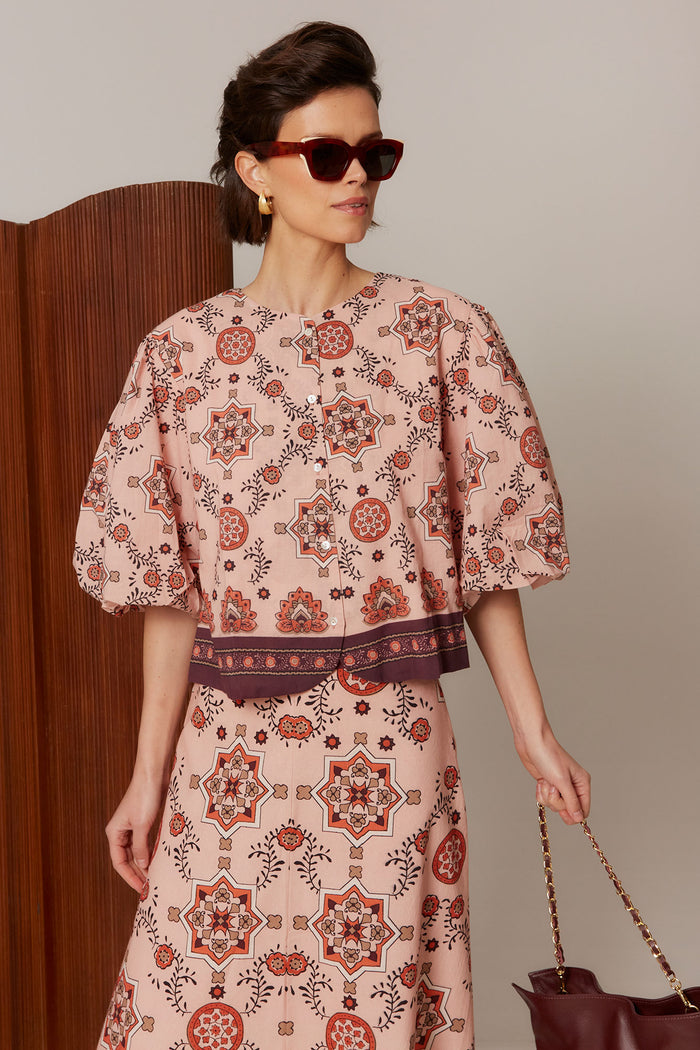 BLUSA MOSAICOROSA