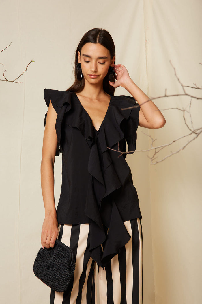 BLUSA SANTIAGO NEGRO