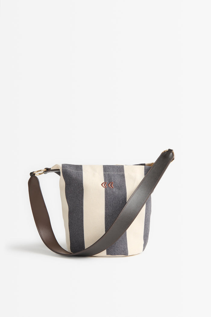 BOLSO CUBOBBLANCO Y NEGRO