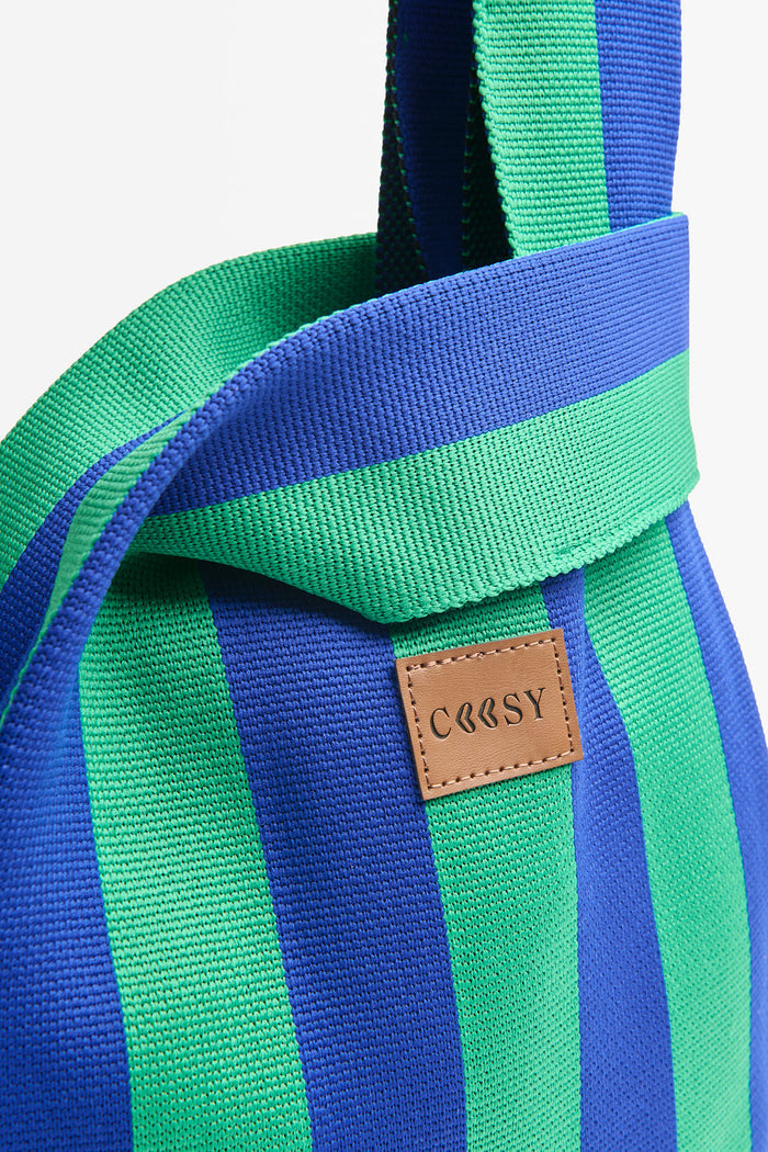 BOLSO MIKONOS AZUL