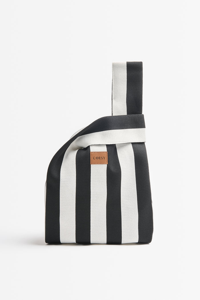 BOLSO MIKONOS NEGRO/BLANCO