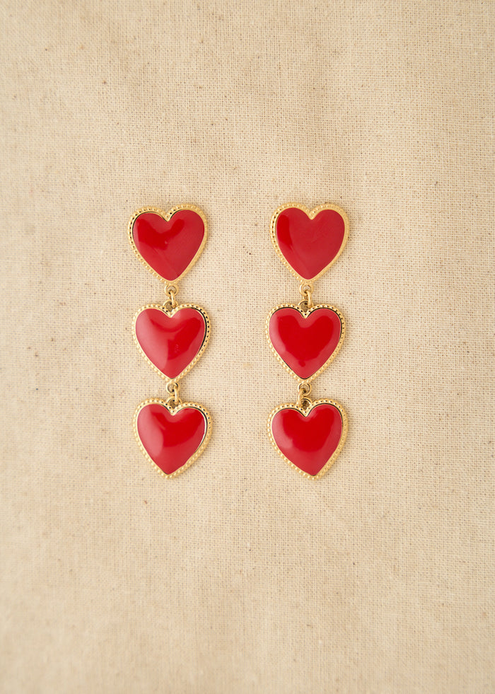 Boucles d'oreilles Love