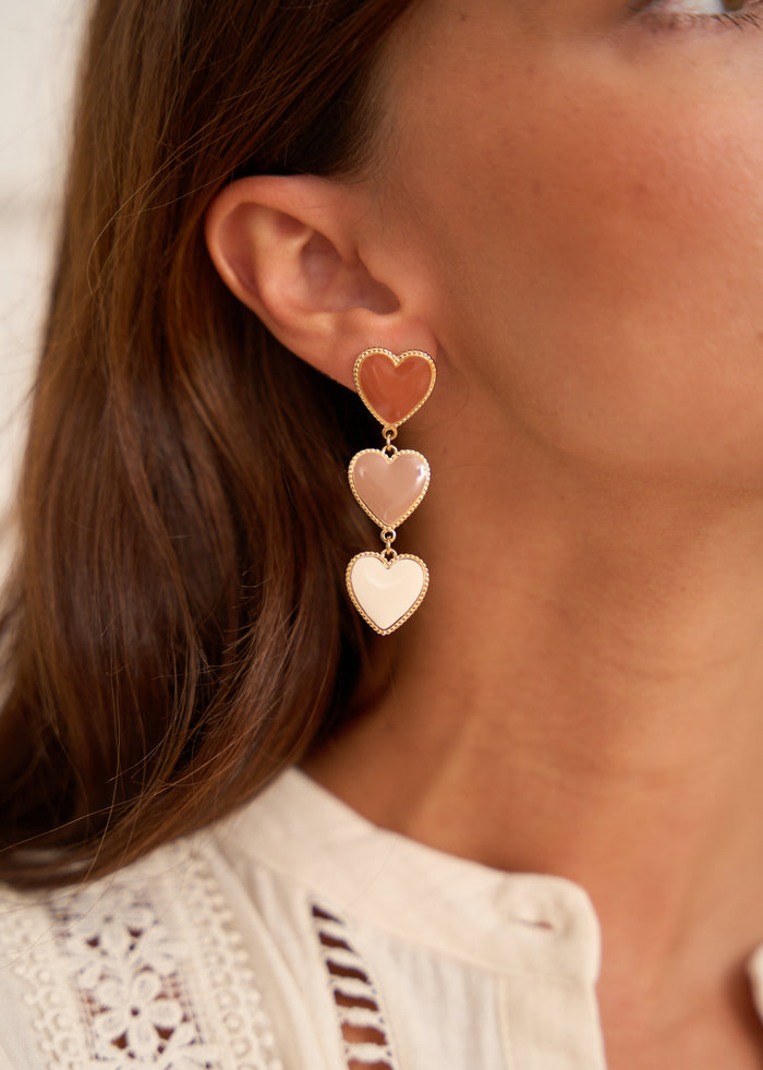 Boucles d'oreilles Love