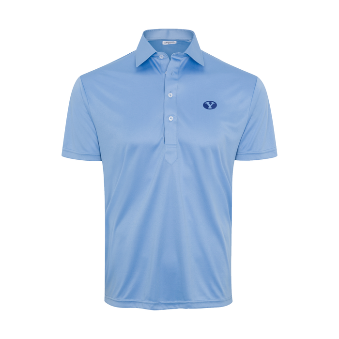 BYU Semi-Spread Collar Polo French Blue