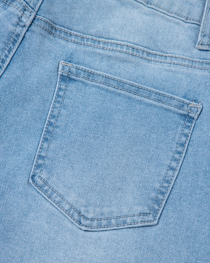 Calla High Rise Relaxed Patch Pocket Jeans