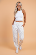 Camo Baggy Drawstring Jogger Sweatpants