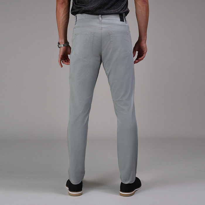CEO Chino Five Pocket Cotton Stretch Pants Grey