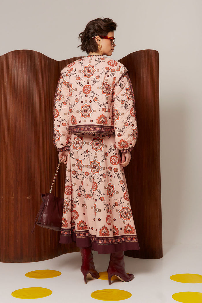 CHAQUETA MOSAICOROSA