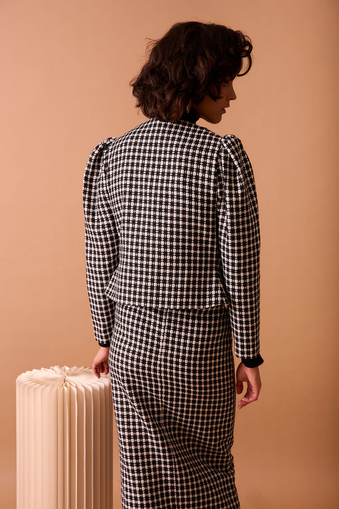 CHAQUETA NOIRELBLANCO/NEGRO