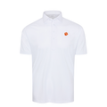 Clemson Semi-Spread Collar Polo White