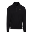 Collars & Co. Alpha Epsilon Pi Velocity Performance Quarter Zip Black