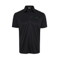 Collars & Co. Alpha Gamma Rho Semi-Spread Collar Polo Black