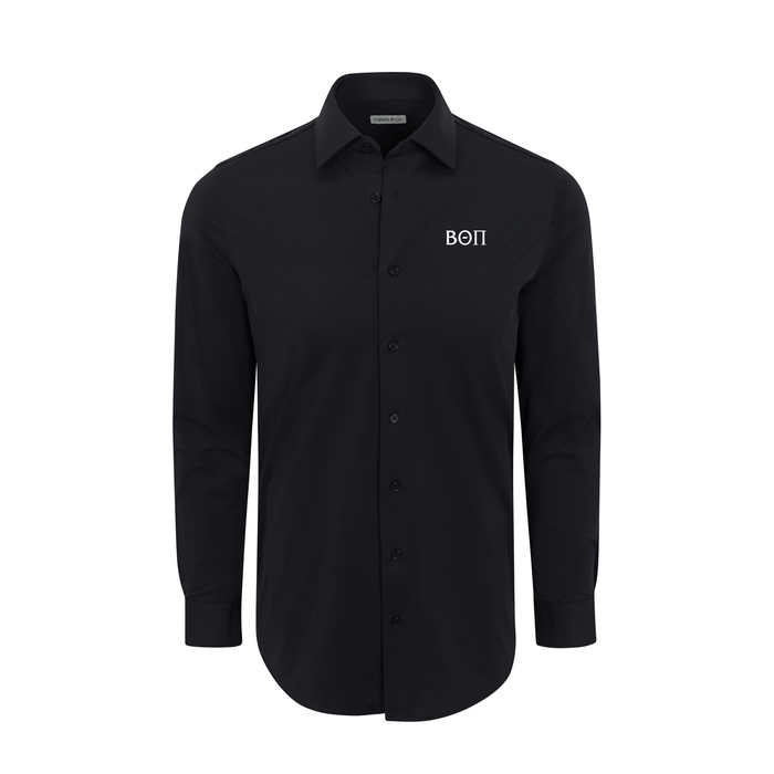 Collars & Co. Beta Theta Pi Apex Performance Dress Shirt Black