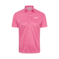 Collars & Co. Beta Theta Pi Semi-Spread Collar Polo Red Houndstooth