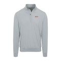 Collars & Co. Beta Theta Pi Velocity Performance Quarter Zip Light Grey