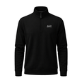 Collars & Co. Delta Kappa Epsilon Cloud Cotton Quarter Zip Pullover Black