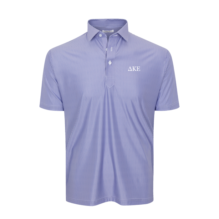 Collars & Co. Delta Kappa Epsilon Featherweight Flex Polo Congressional Navy
