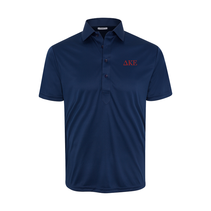 Collars & Co. Delta Kappa Epsilon Semi-Spread Collar Polo Navy