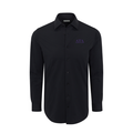 Collars & Co. Delta Tau Delta Apex Performance Dress Shirt Black