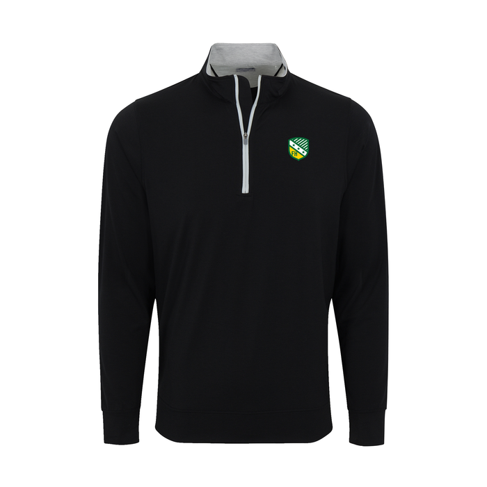 Collars & Co. FarmHouse DriRelease® Performance Pullover Black with Light Grey Trim