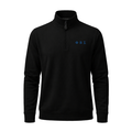 Collars & Co. Phi Beta Sigma Cloud Cotton Quarter Zip Pullover Black