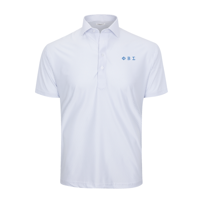 Collars & Co. Phi Beta Sigma Featherweight Flex Polo Pulse