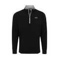Collars & Co. Phi Gamma Delta DriRelease® Performance Pullover Black with Light Grey Trim