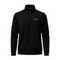 Collars & Co. Phi Kappa Psi Cloud Cotton Quarter Zip Pullover Black