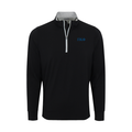 Collars & Co. Pi Kappa Phi DriRelease® Performance Pullover Black with Light Grey Trim