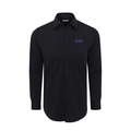 Collars & Co. Sigma Alpha Epsilon Apex Performance Dress Shirt Black